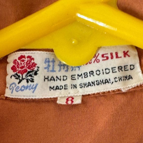 Vintage Peony Women's Button Down - Picture 4 of 5